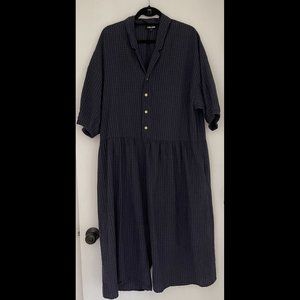 Ilana Kohn Harrison Jumpsuit in Navy Gingham size M
